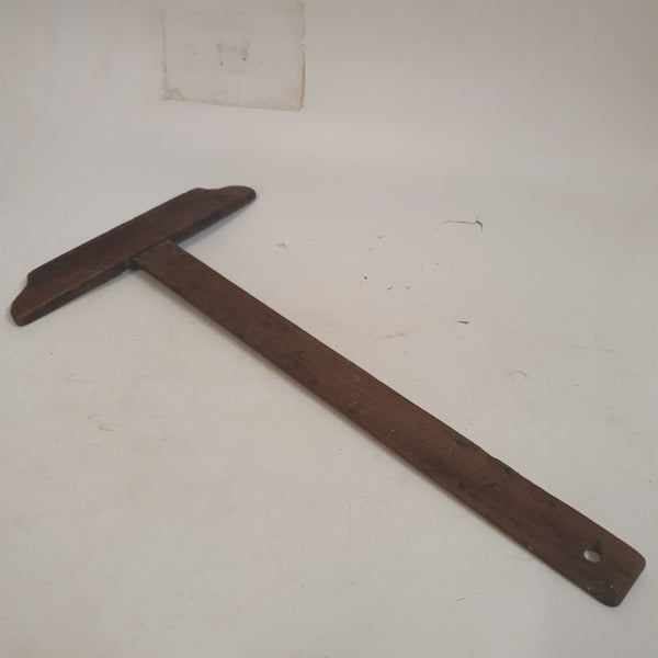 18" Vintage Wooden T Square 42919