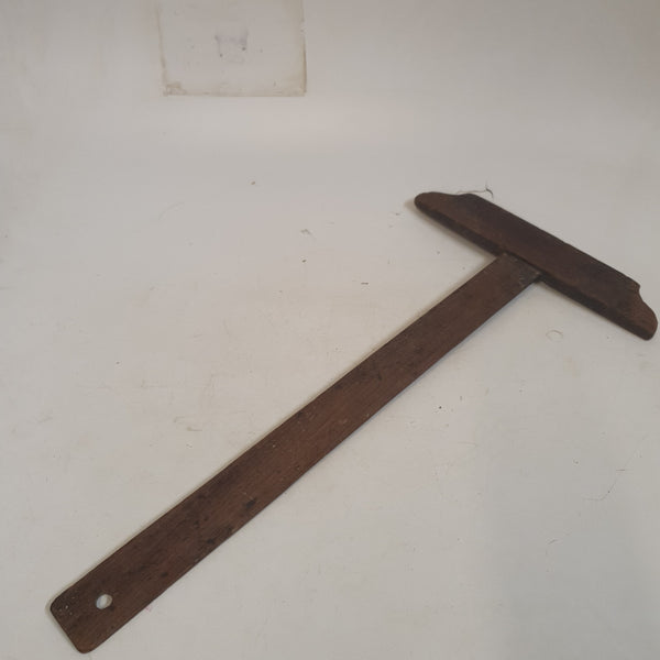 18" Vintage Wooden T Square 42919