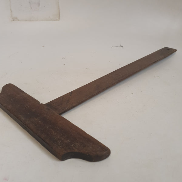 18" Vintage Wooden T Square 42919