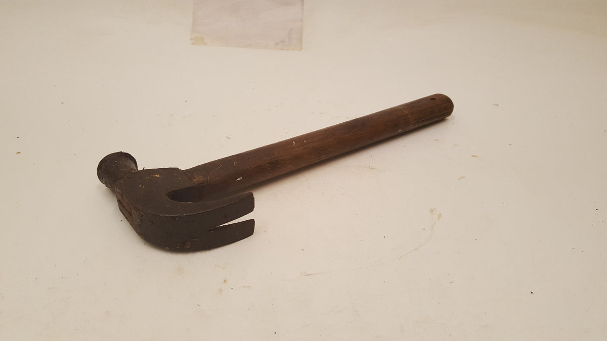 Nice Vintage 1lb Adze Eye Claw Hammer 38812 The Vintage Tool Shop