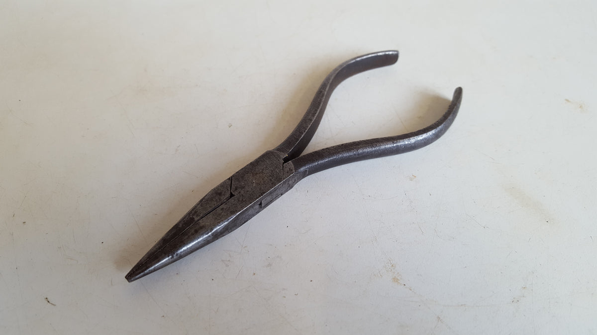 Antique Vintage 1930s-1940s DIAMALLOY NN57 Duluth MN, Usa,needle Nose 2.5  Long Reach Pliers. Jewelery Making. Use or Display. Collectible. 