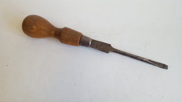 Vintage 11" Footprint Cabinet Makers Turnscrew w 1/4" Edge 39922