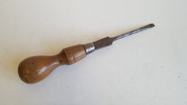 Vintage 11" Footprint Cabinet Makers Turnscrew w 1/4" Edge 39922