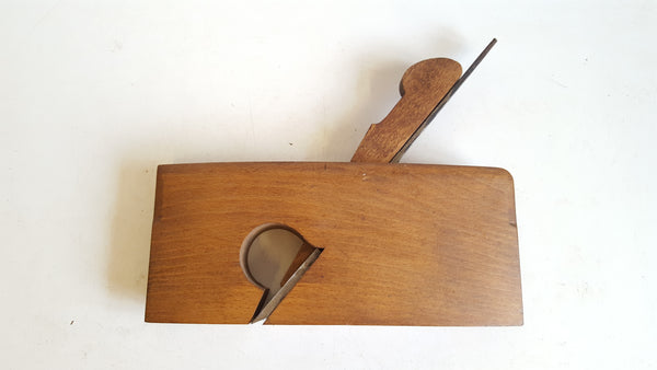 Unusual 7 1/2" x 1 1/8" Vintage Wooden Rebate Plane 40043