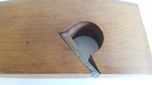 Unusual 7 1/2" x 1 1/8" Vintage Wooden Rebate Plane 40043