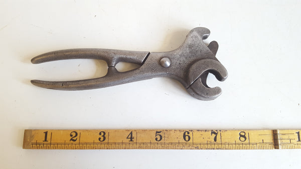 7" Vintage Hog Ring Pliers 40373