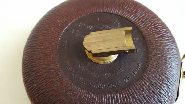 15m / 50ft Vintage Swordfish Tape Measure in Box 40864
