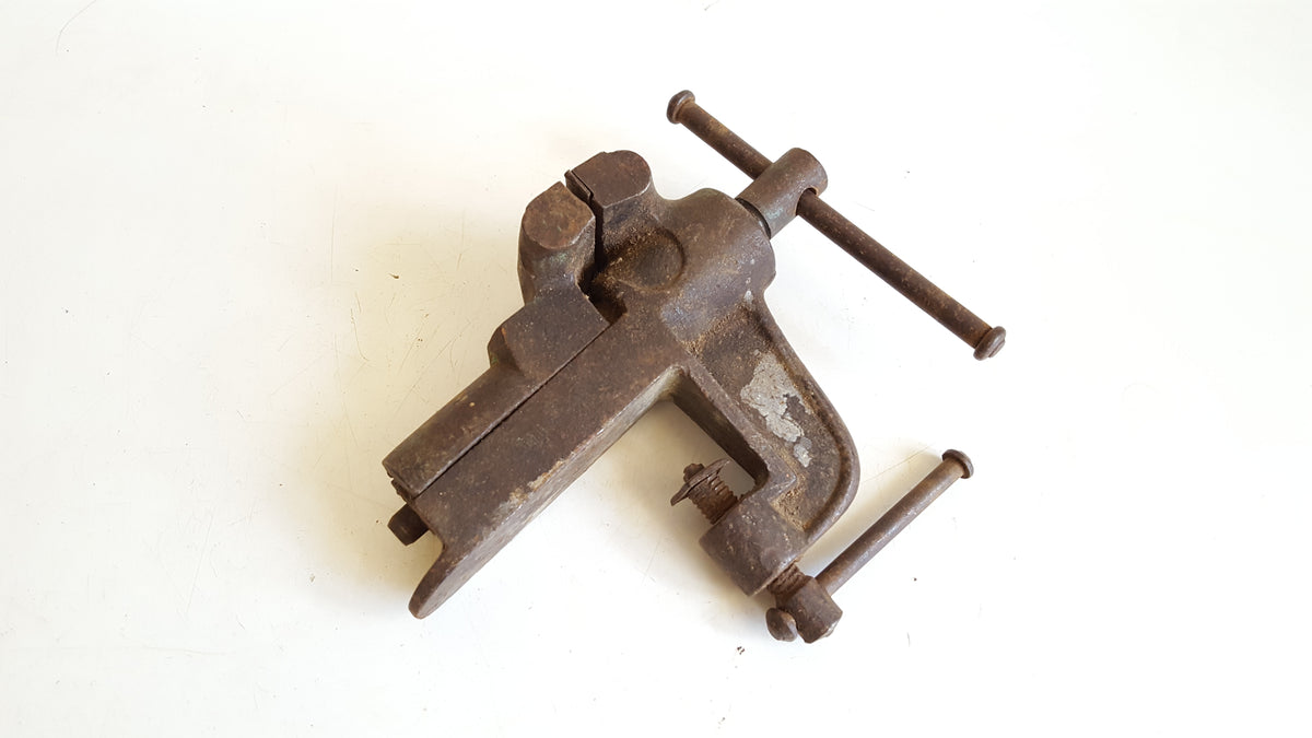 Vintage bench clearance vise