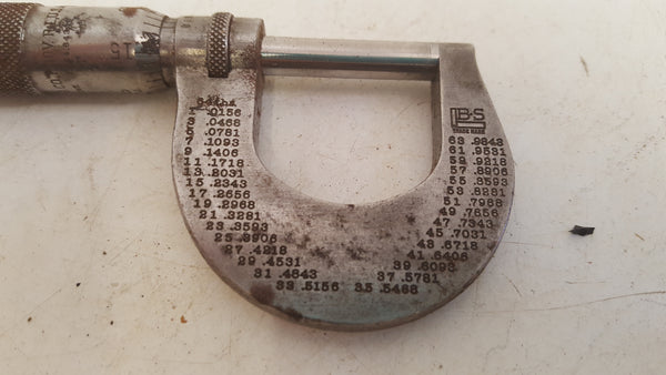 Vintage Brown & Sharpe Micrometer in Case 42917