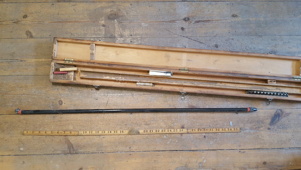 Large Almost Complete Vintage Baty Bore Gauge in Wooden Box 40547