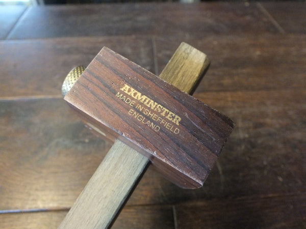 Marking Gauge. Axminster Tools. Rosewood & brass. Good cutter and free moving. 46328