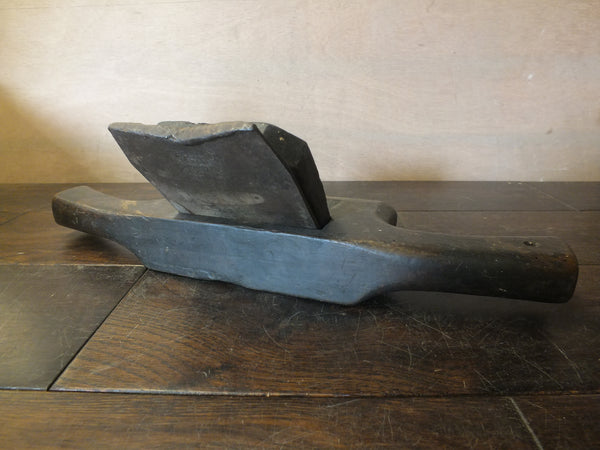 Cooper's Barrel Downright Shave. With W. Greaves and Sons 4" blade. Flat bottomed. 46358