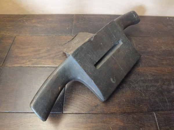 Cooper's Barrel Downright Shave. With W. Greaves and Sons 4" blade. Flat bottomed. 46358