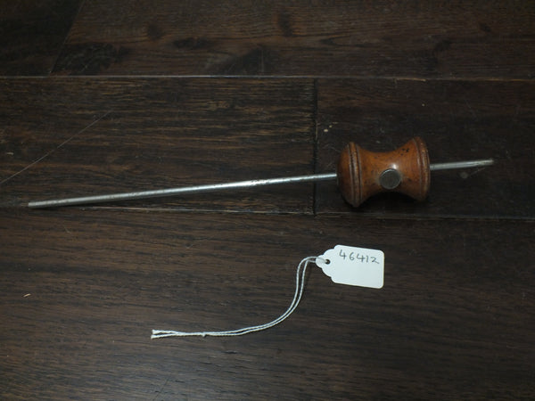 Marking gauge. Lignum Vitae bobbin on steel rod with positive and smooth action. 46412