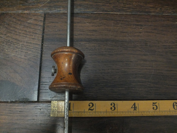 Marking gauge. Lignum Vitae bobbin on steel rod with positive and smooth action. 46412