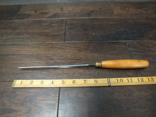 Marples Patternmaker's gouge. Incannel. 7 Sweep 1/4". vgc. 46492