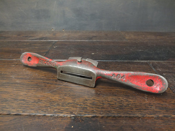 Record A64 Spokeshave. Flat bottom. gc. 46513
