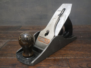 Stanley 4.1/2  Plane. Excellent sole. Good hardwood handles. Clean, tight plane with good free action on all parts. 46551