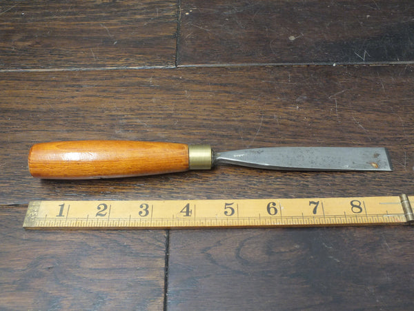 Straight Carving Chisel. 3/4". vgc. 46573
