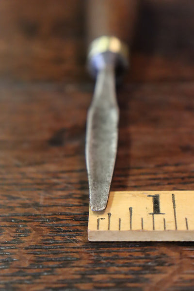 Straight Gouge. 1/8" 4 Sweep Sheffield Mithcell & Co. 45927