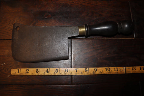 Meat Cleaver. No:2 6" double bevel on bottom and front edge. 46020