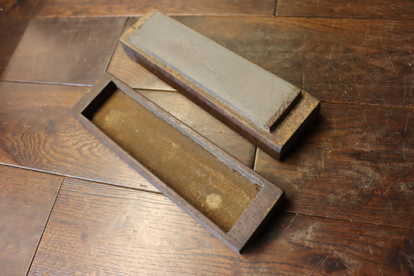 Oilstone. 8" x 2". Boxed. Good condition. Clean and hardly worn. 46159