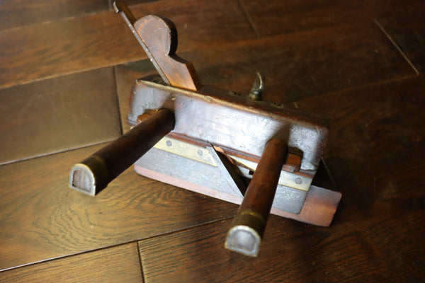 Moon. Plough Plane c1832-51. 5/8" cutter. Good working order. Beautiful and rare example. 46178