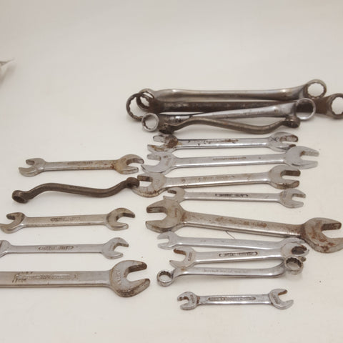 Mixed Job Lot of Britool Whitworth Spanners 33105