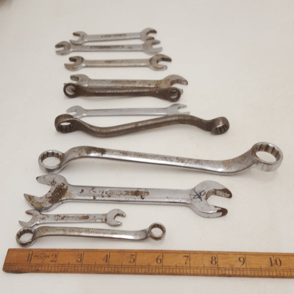 Mixed Job Lot of Britool Whitworth Spanners 33105