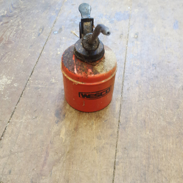 Small Red Wesco Oil Can 33718