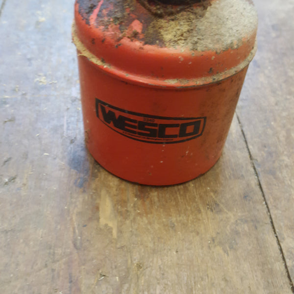 Small Red Wesco Oil Can 33718