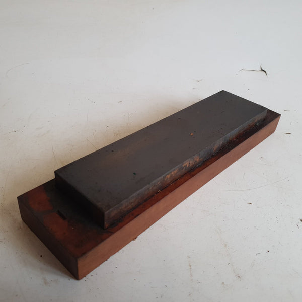 8" x 2" Vintage Sharpening Stone in Box 43463