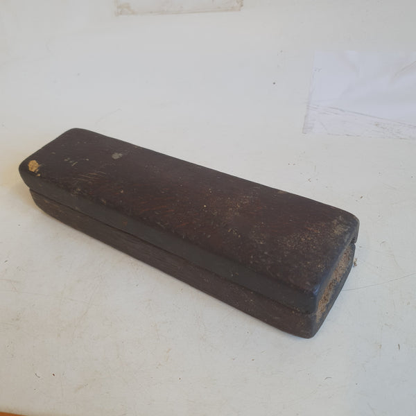 8" x 2" Vintage Sharpening Stone in Wooden Box 43538