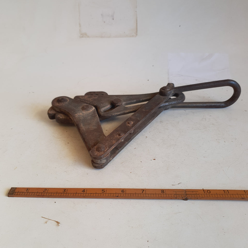 Vintage 1920's - 30's Steel Fish Tape Puller Tool M. Klein No 1629 Chicago