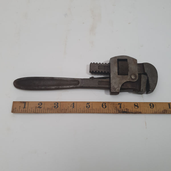 Vintage Hudson No 10 Stilson Adjustable Pipe Wrench 43822