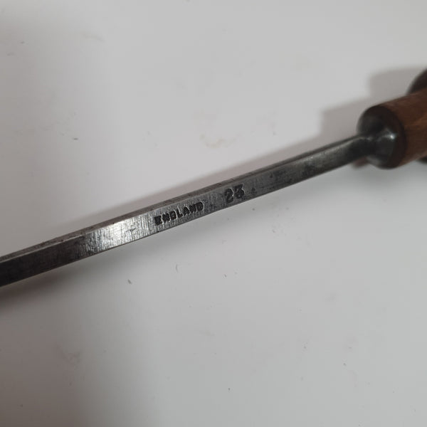 1/4" Vintage SJ Addis Skew Spoon Gouge w #23 Sweep 43716