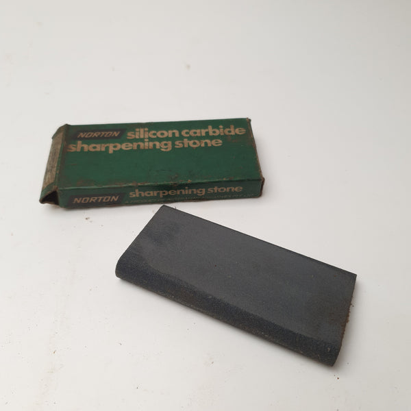 Vintage Norton No 181 Silicon Carbide Slip Stone in Box 44123
