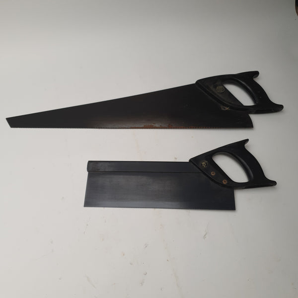 Pair of Spear & Jackson Black Prince Saws Panel & Tenon 44138