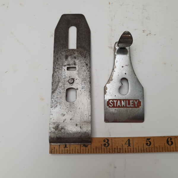 Vintage Stanley Bailey No 4 Smoothing Plane w Tiny Crack in Mouth 44259