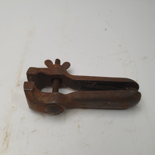 4 1/2" Vintage Jewellers Hand Vice w 1 1/4" Jaws 44282