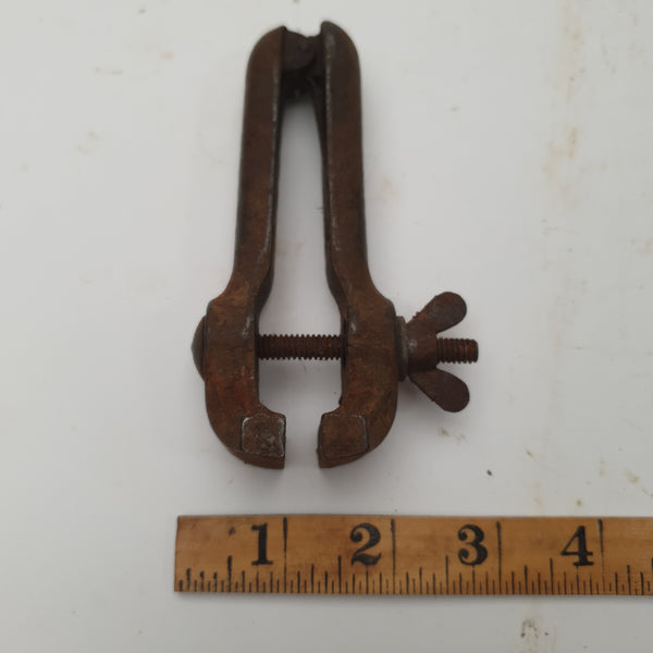 4 1/2" Vintage Jewellers Hand Vice w 1 1/4" Jaws 44282