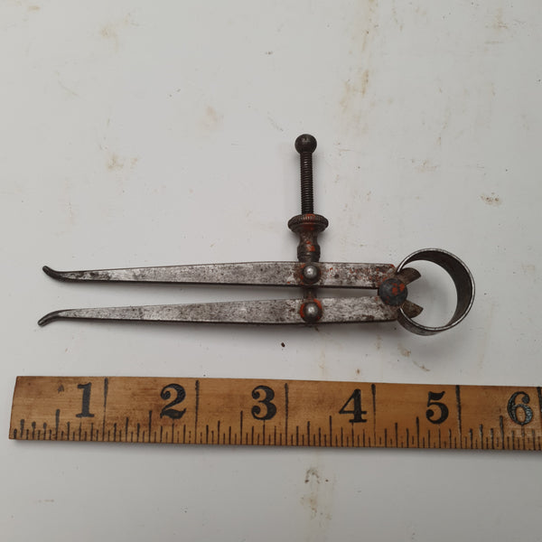 5" Vintage Moore & Wright Inside Calipers 44286