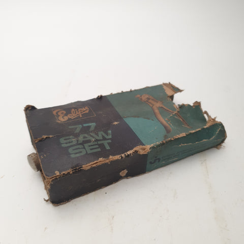 Vintage Eclipse No 77 Saw Set in Damaged Box 44714