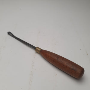 3/8" Vintage Thos Ibbotson Spoon Gouge w #27 Sweep 45044