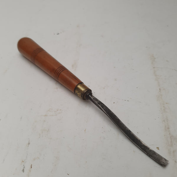 1/4" Curved Henry Taylor Gouge w #13 Sweep 45150