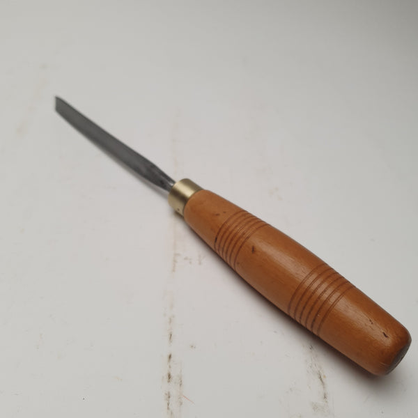 3/8" Vintage H Taylor Gouge w #4 Sweep 45285