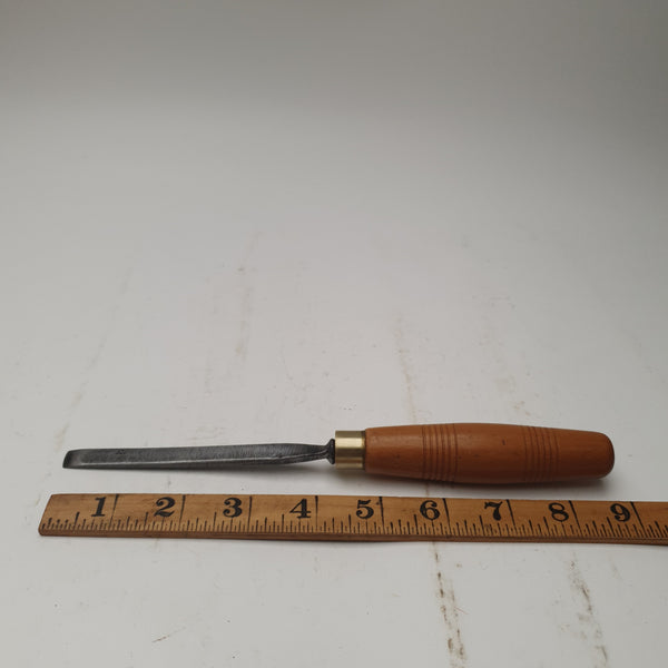 3/8" Vintage H Taylor Gouge w #4 Sweep 45285