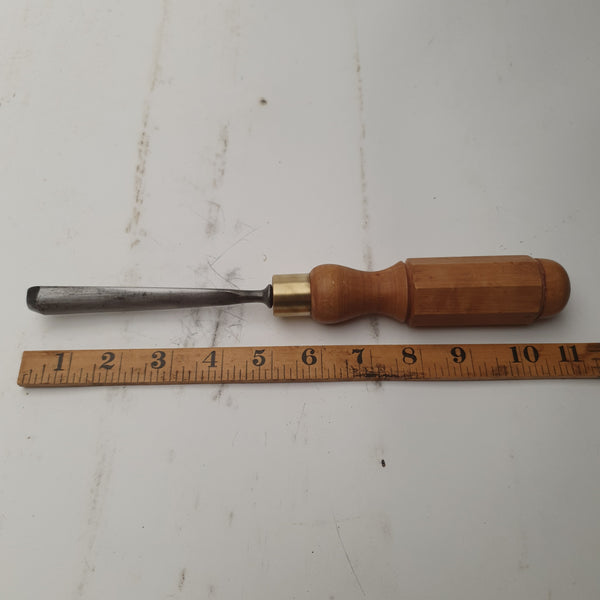 Very Nice 1/2" Vintage Gouge w #8 Sweep 45312