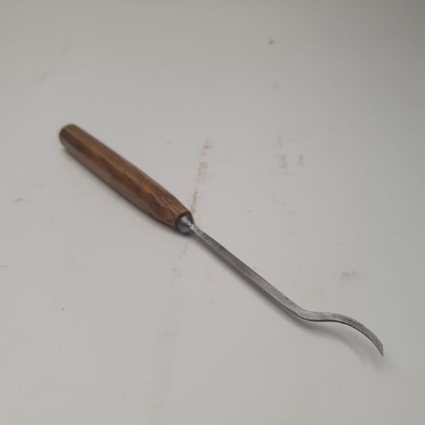 1/16" Vintage H Taylor Spoon Gouge w #24 Sweep 45403