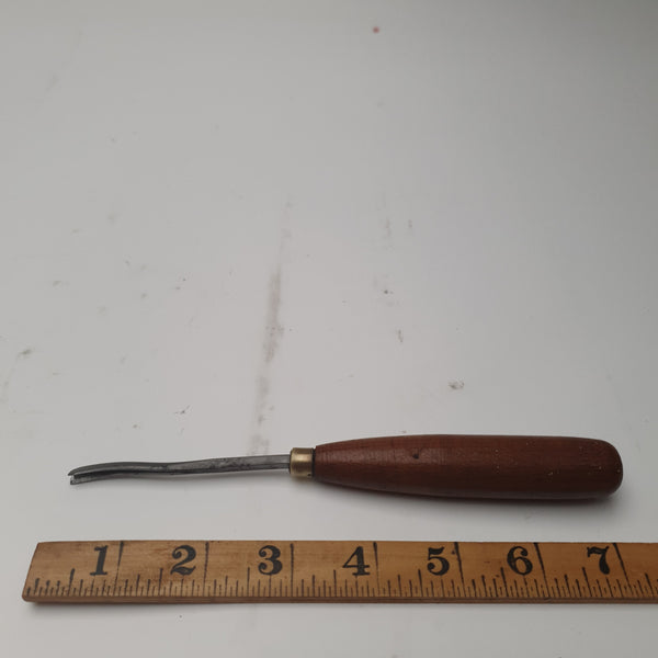3/16" Vintage Curved V Gouge Carving Tool 45446